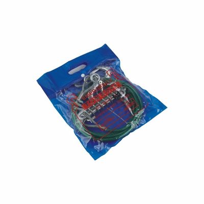 Hoge sterkte herstel aanhanger staal auto sleeptouw band met 2 veiligheid haken sleep