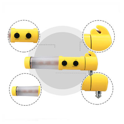 4 in 1 LED zaklamp noodgeval Mini veiligheid hamer voor voertuigen