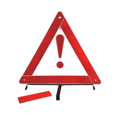 Makkelijk te monteren Red Dot Reflective Roadside Car Nood waarschuwing driehoek voor de veiligheid