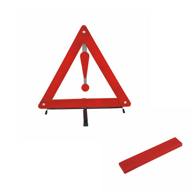 Makkelijk te monteren Red Dot Reflective Roadside Car Nood waarschuwing driehoek voor de veiligheid