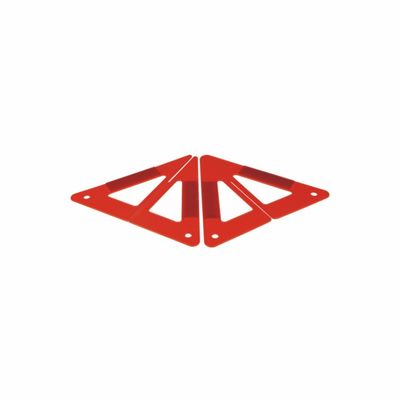 Gpps Hips/Pmma Abs verkeerssignalen Safety Kit Fout Rood verkeerswaarschuwingsdriehoek voor noodgevallen