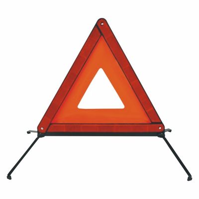 CE-gecertificeerde hoge zichtbaarheid rode reflecterende driehoekswaarschuwing voor noodgevallen